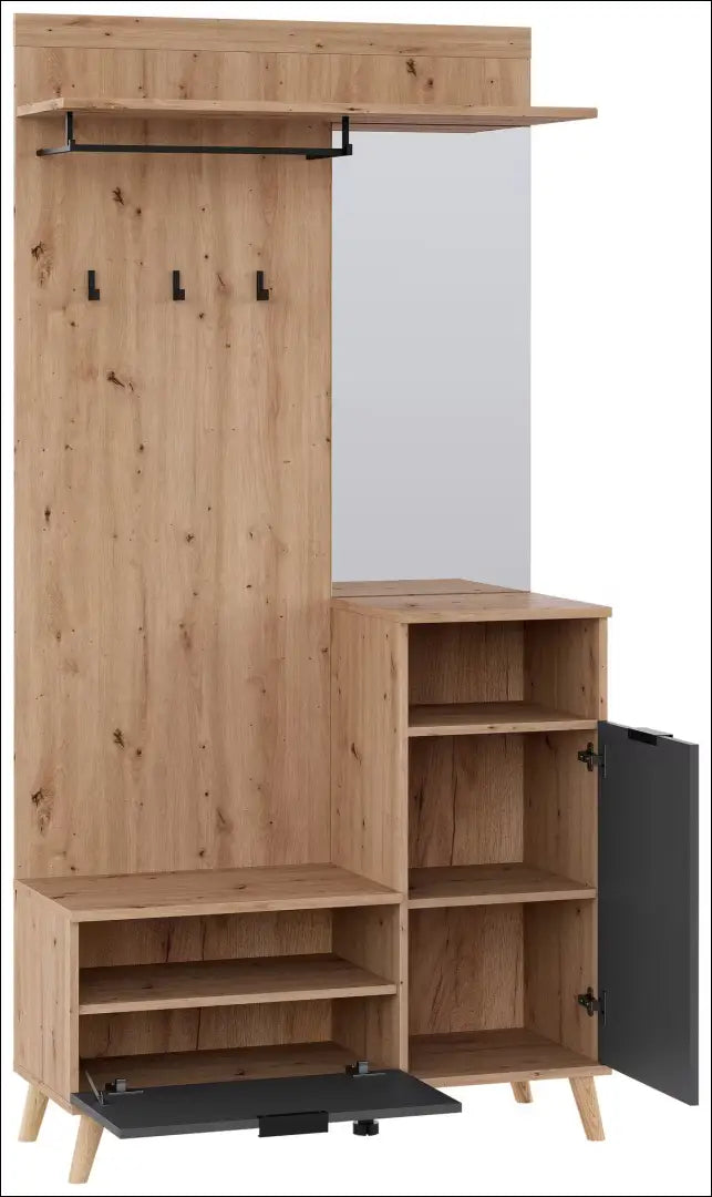 Prieškambario komplektas KI907 - €90 Save 50% 50-100, __label:Pristatymas 1-2 d.d., batu-lentyna, batu-spintele,