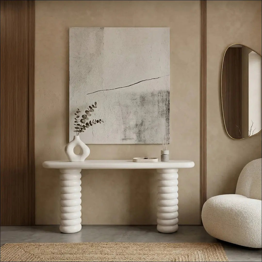 Prieškambario konsolė iš MDF baltos spalvos TE1239 - €323 Save 15% __label:Pristatymas 5-14 d.d., elite, over-200,