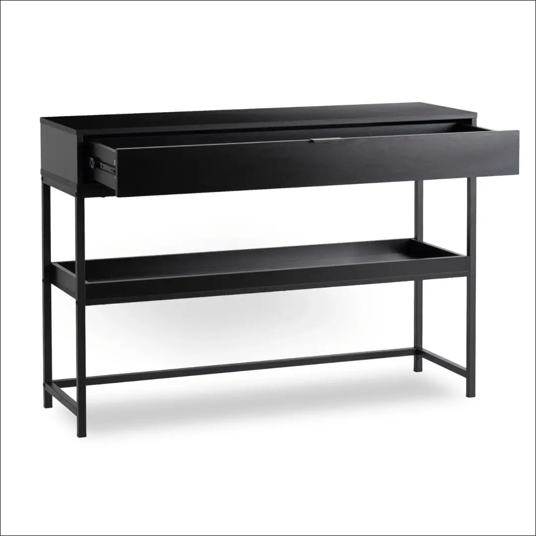 Prieškambario konsolė iš MDF juodos spalvos 100 cm TE1100 - €91 Save 15% 50-100, __label:Pristatymas 5-14 d.d., elite,