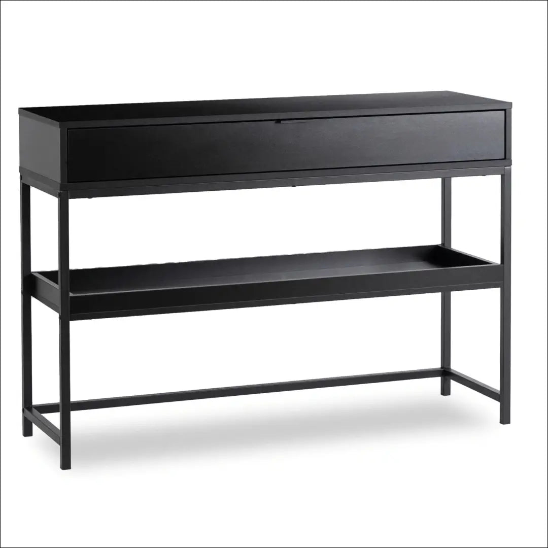 Prieškambario konsolė iš MDF juodos spalvos 100 cm TE1100 - €91 Save 15% 50-100, __label:Pristatymas 5-14 d.d., elite,