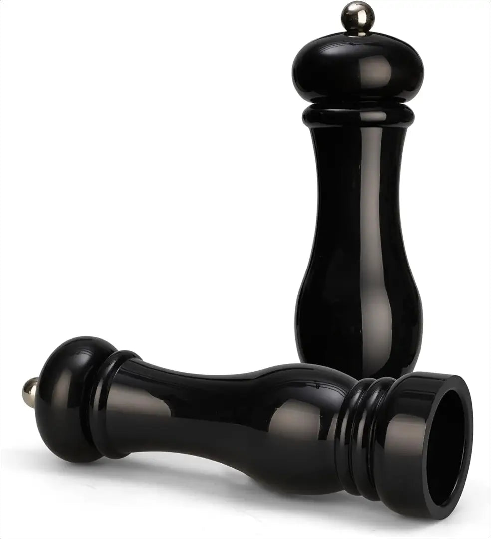 Prieskonių malūnėlių komplektas (2vnt) DI11068 - €12 Save 50% __label:Pristatymas 1-2 d.d., color-juoda, indai,