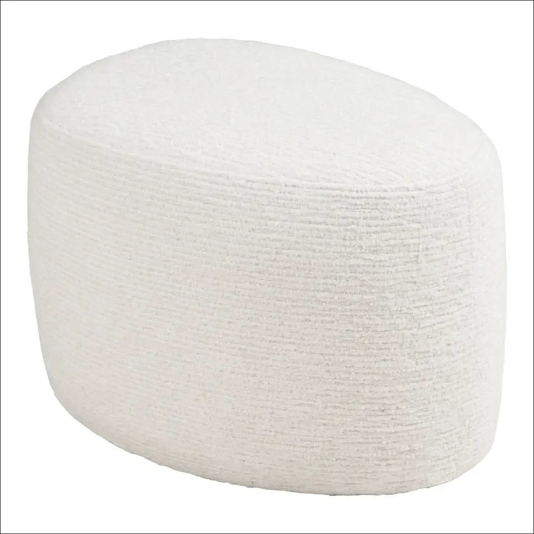 Pufas balkšvas 55x40x39 cm RD272 - €90 Save 15% 50-100, __label:Pristatymas 5-14 d.d., Balkšva, nordic, Poufs €50