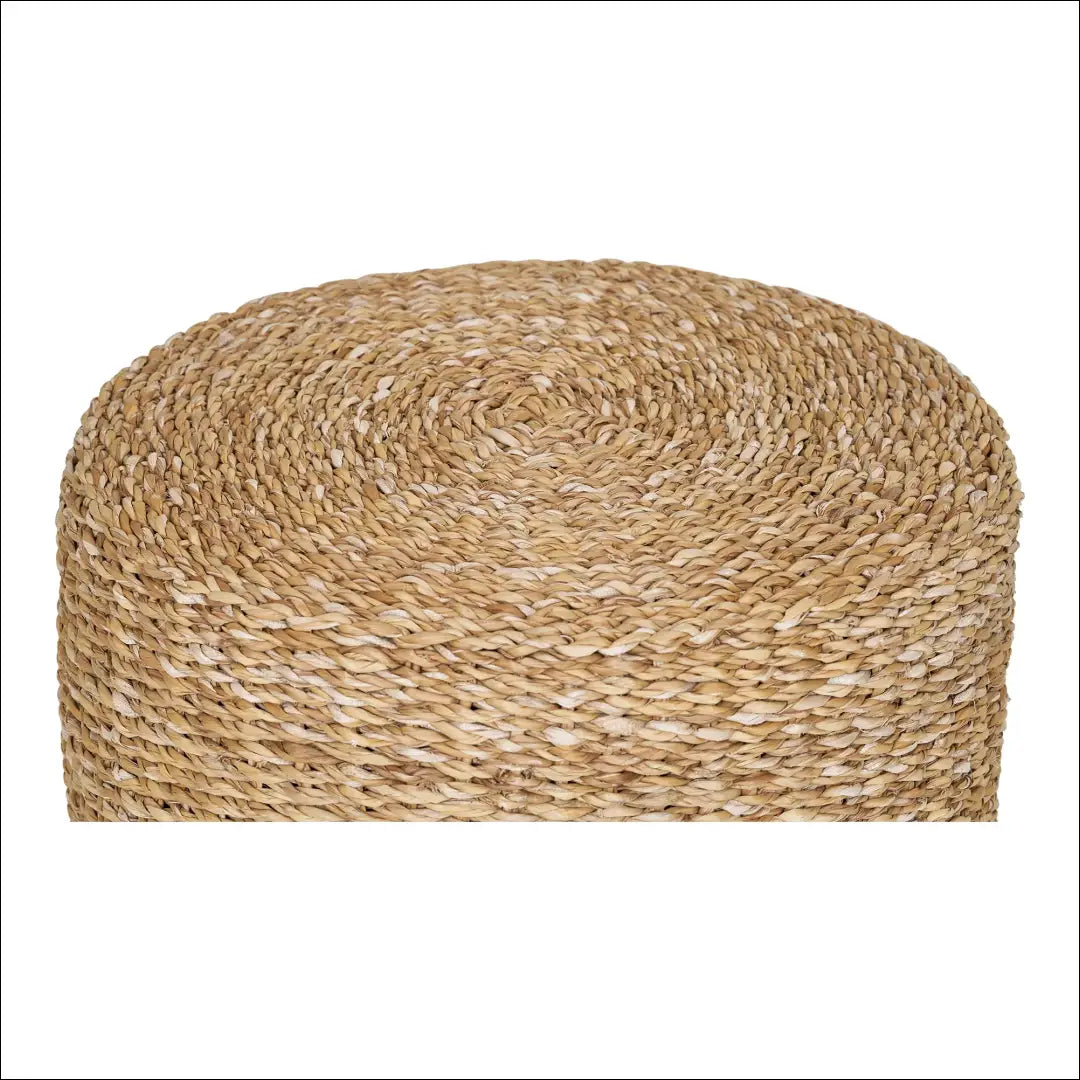 Pufas jūros žolės/medvilnės natūralios spalvos ø40x40 cm RD300 - €48 Save 15% 25-50, __label:Pristatymas 5-14 d.d.,