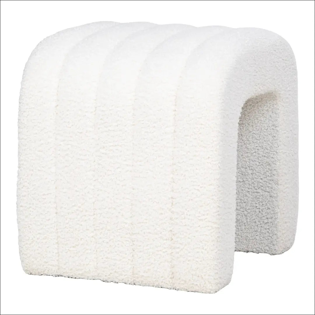 Pufas meškiukas baltas 42x41x36 cm RD291 - €68 Save 15% 50-100, __label:Pristatymas 5-14 d.d., Balta, nordic, Poufs €50