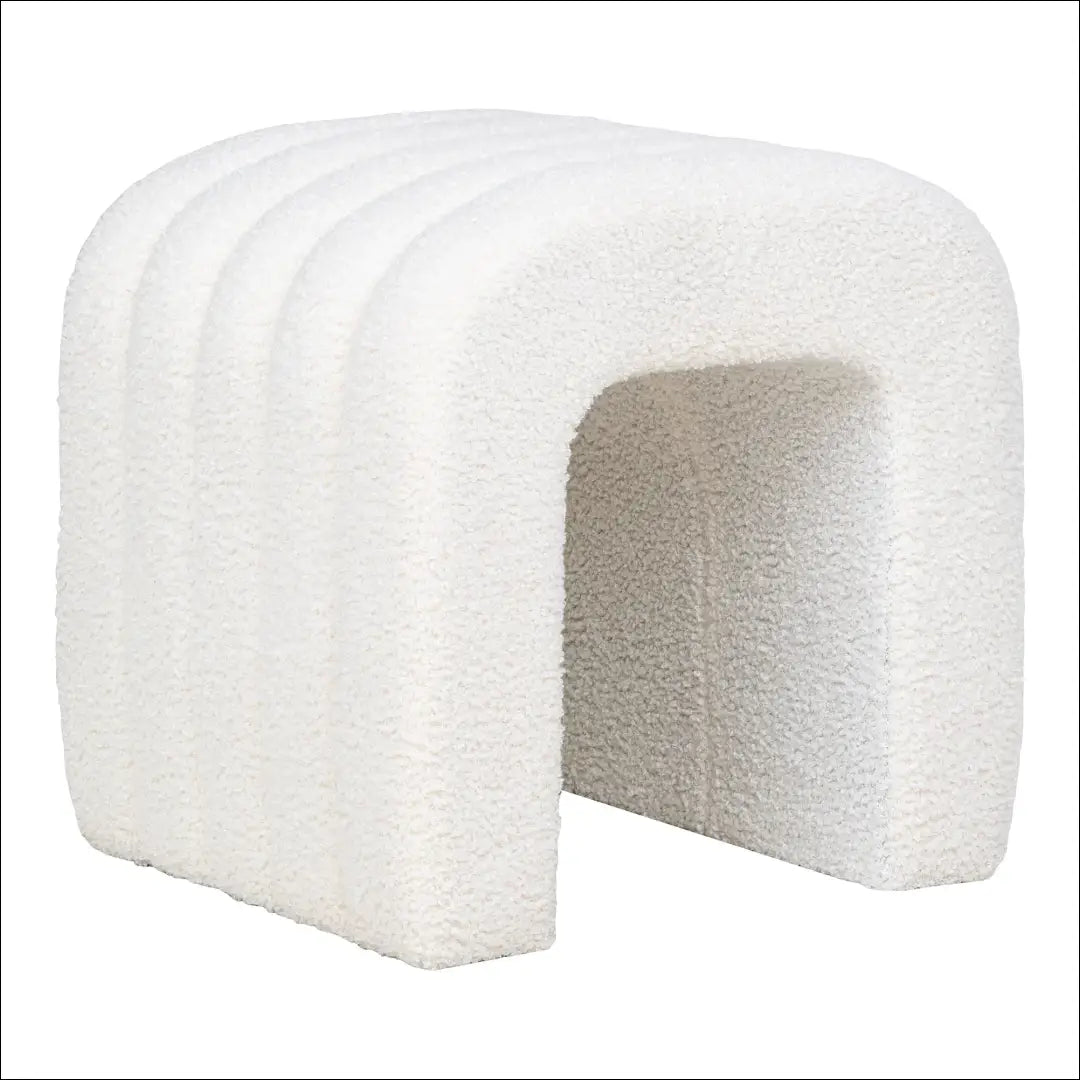 Pufas meškiukas baltas 42x41x36 cm RD291 - €68 Save 15% 50-100, __label:Pristatymas 5-14 d.d., Balta, nordic, Poufs €50