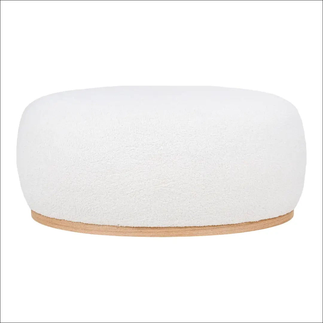 Pufas meškiukas baltas 54,5x88,5x36 cm RD288 - €90 Save 15% 50-100, __label:Pristatymas 5-14 d.d., Balta, nordic, Poufs