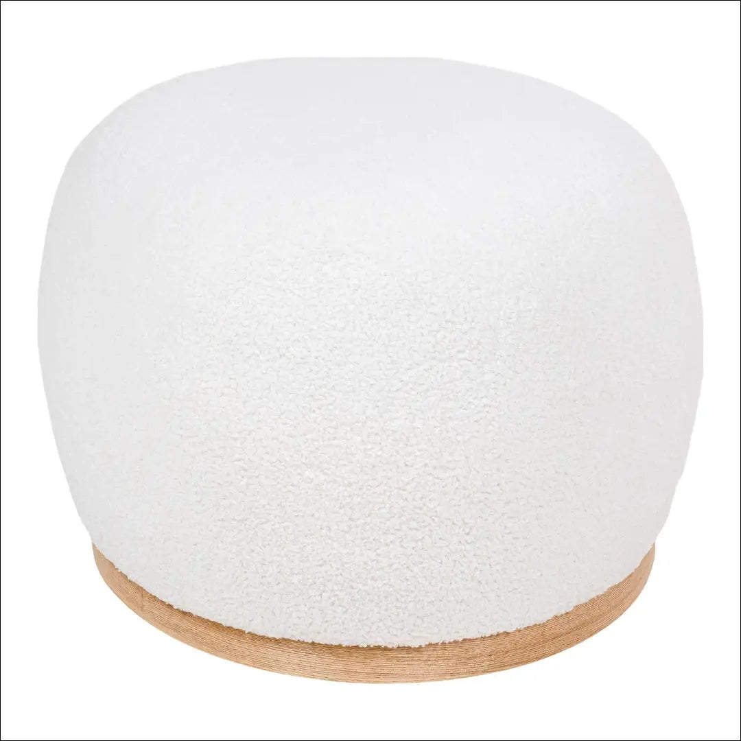 Pufas meškiukas baltas 54,5x88,5x36 cm RD288 - €90 Save 15% 50-100, __label:Pristatymas 5-14 d.d., Balta, nordic, Poufs