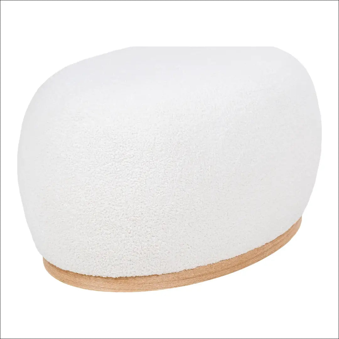 Pufas meškiukas baltas 54,5x88,5x36 cm RD288 - €90 Save 15% 50-100, __label:Pristatymas 5-14 d.d., Balta, nordic, Poufs