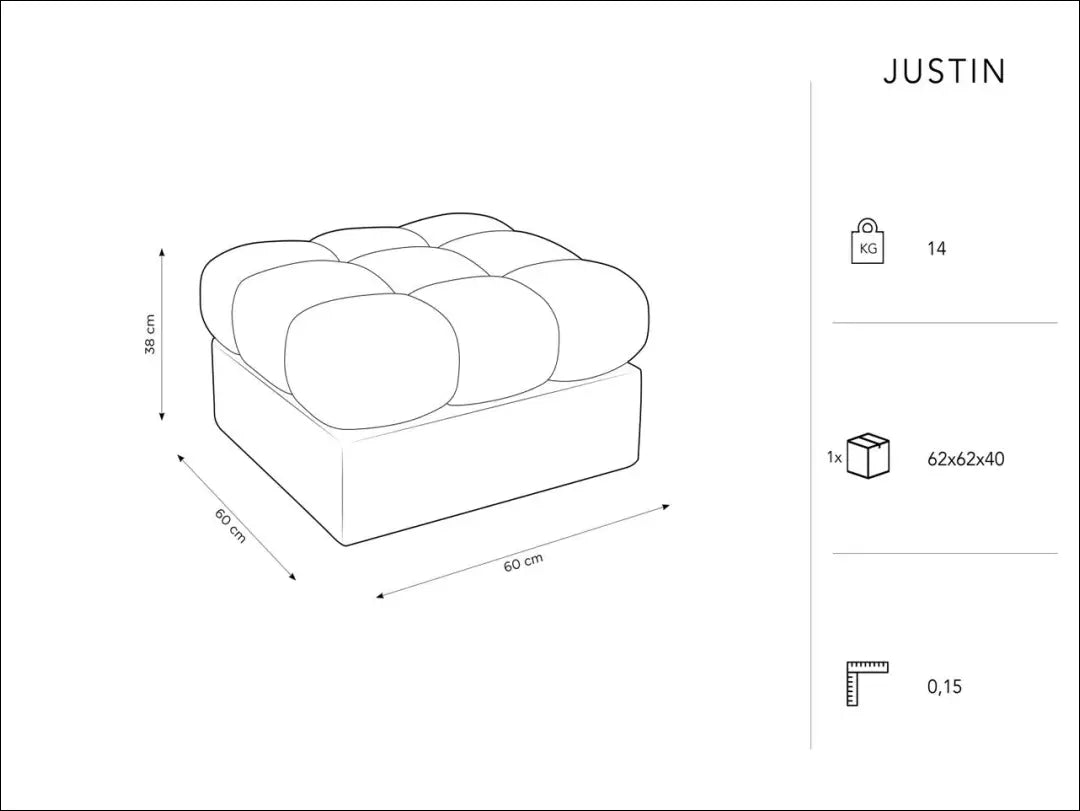 Pufas MI790 - €104 Save 50% 100-200, __label:Pristatymas 1-2 d.d., color-melyna, material-aksomas, miegamojo €100