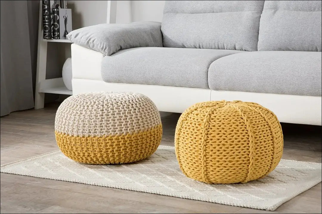 Pufas MI794 - €34 Save 50% 25-50, __label:Pristatymas 1-2 d.d., color-balta, color-geltona, material-medvilne €25