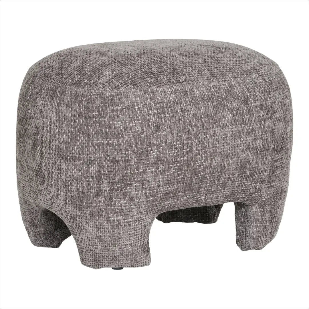 Pufas pilkas 53x41 cm RD296 - €114 Save 15% 100-200, __label:Pristatymas 5-14 d.d., nordic, Pilka, Poufs €100 to €200