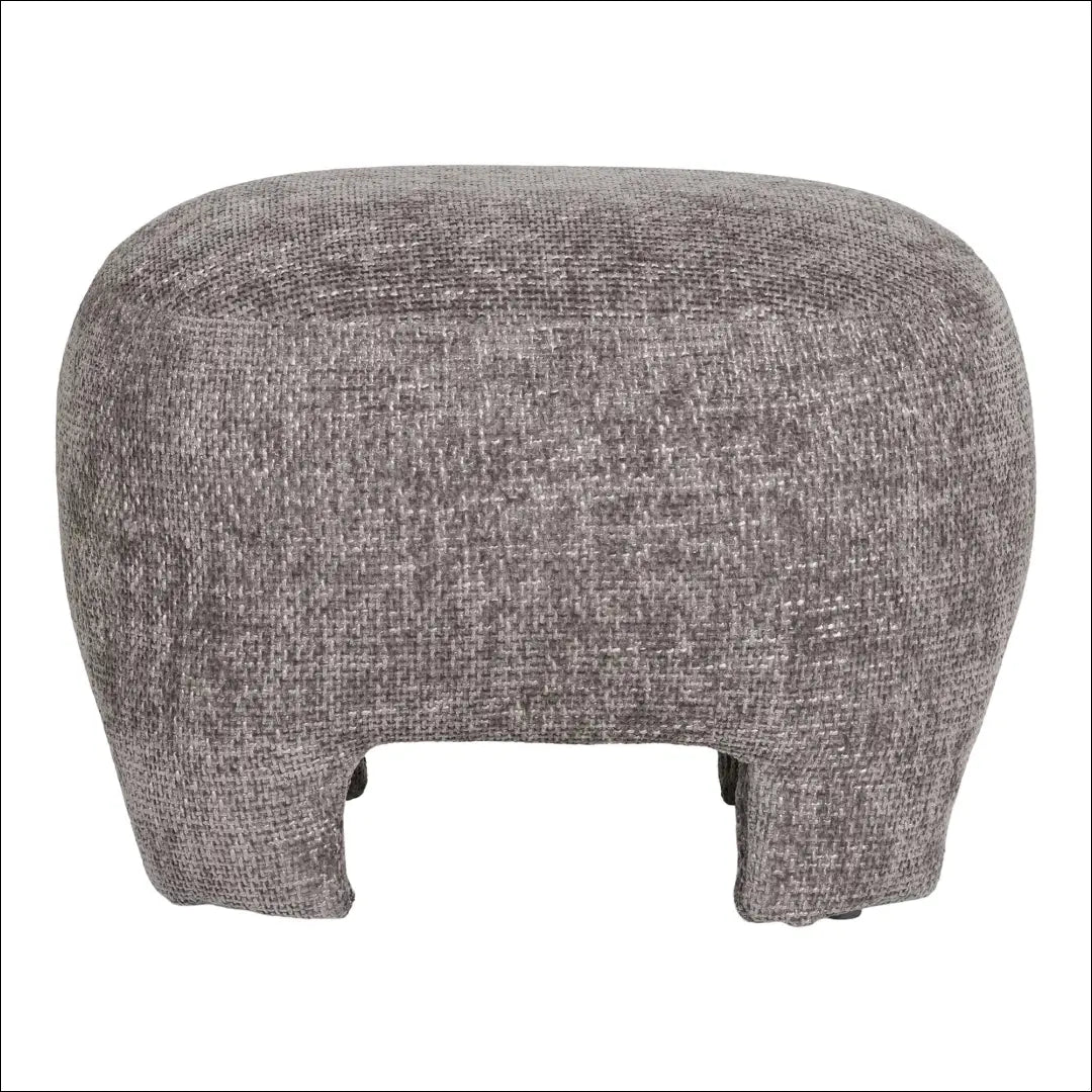 Pufas pilkas 53x41 cm RD296 - €114 Save 15% 100-200, __label:Pristatymas 5-14 d.d., nordic, Pilka, Poufs €100 to €200