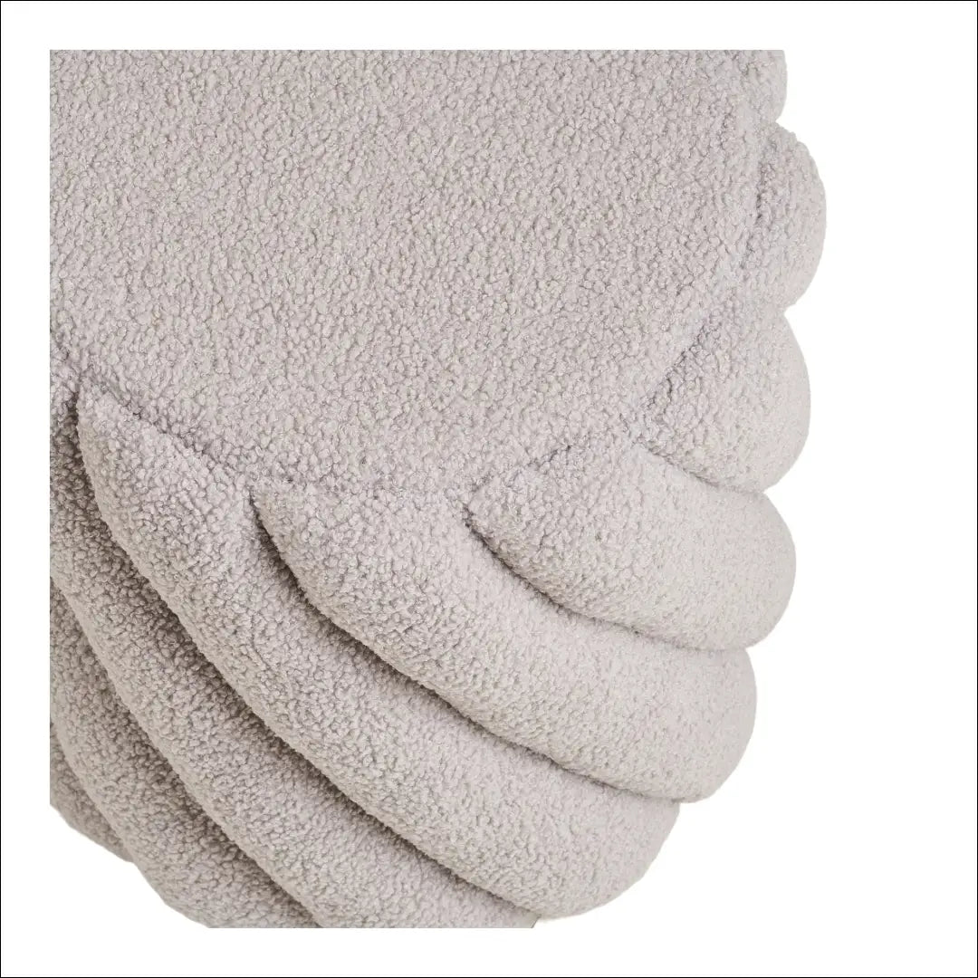 Pufas pilkas ø38x40 cm RD273 - €58 Save 15% 50-100, __label:Pristatymas 5-14 d.d., nordic, Pilka, Poufs €50 to €100