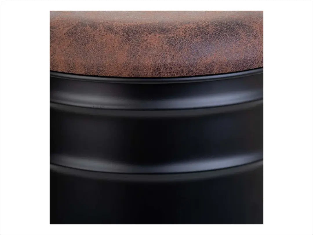 Pufas su daiktadėže MI846 - €38 Save 50% 25-50, __label:Pristatymas 1-2 d.d., color-juoda, color-ruda, kita €25 to €50