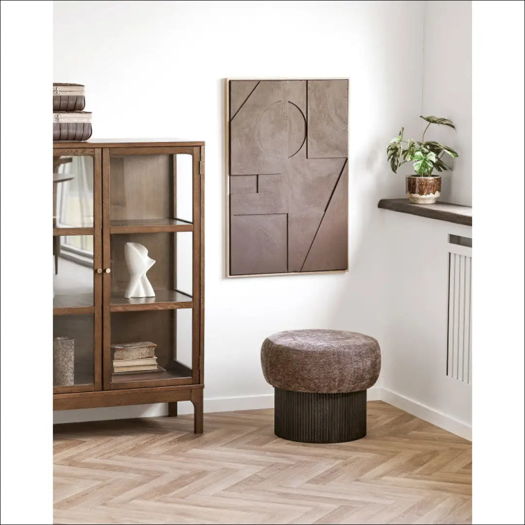 Pufas su daiktadėže MI993 - €120 Save 20% 100-200, color-ruda, material-mdf, material-poliesteris, minksti MDF Ottomans