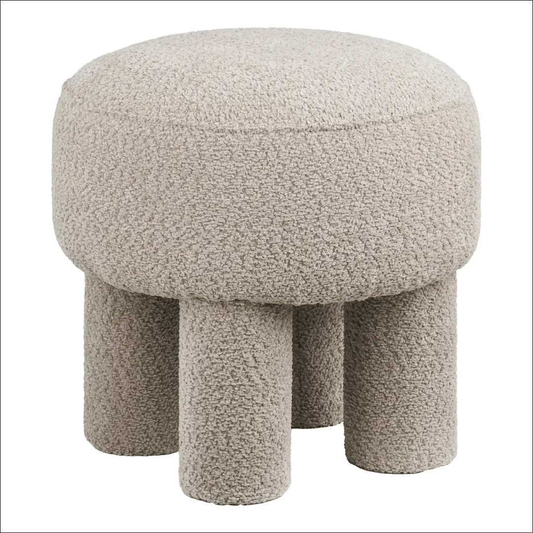 Pufas tamsaus smėlio spalvos ø43x43 cm RD275 - €97 Save 15% 50-100, __label:Pristatymas 5-14 d.d., nordic, Poufs,