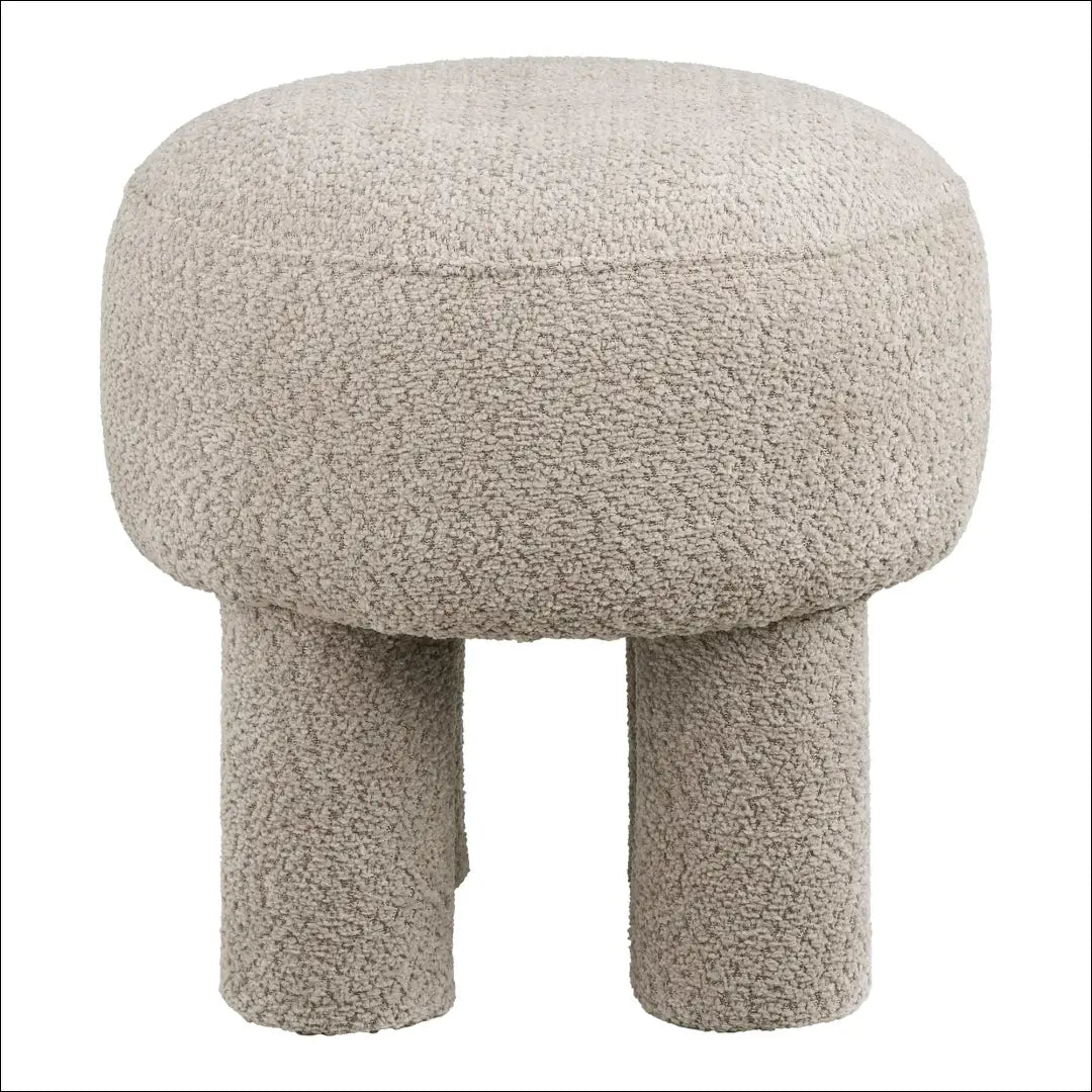 Pufas tamsaus smėlio spalvos ø43x43 cm RD275 - €97 Save 15% 50-100, __label:Pristatymas 5-14 d.d., nordic, Poufs,