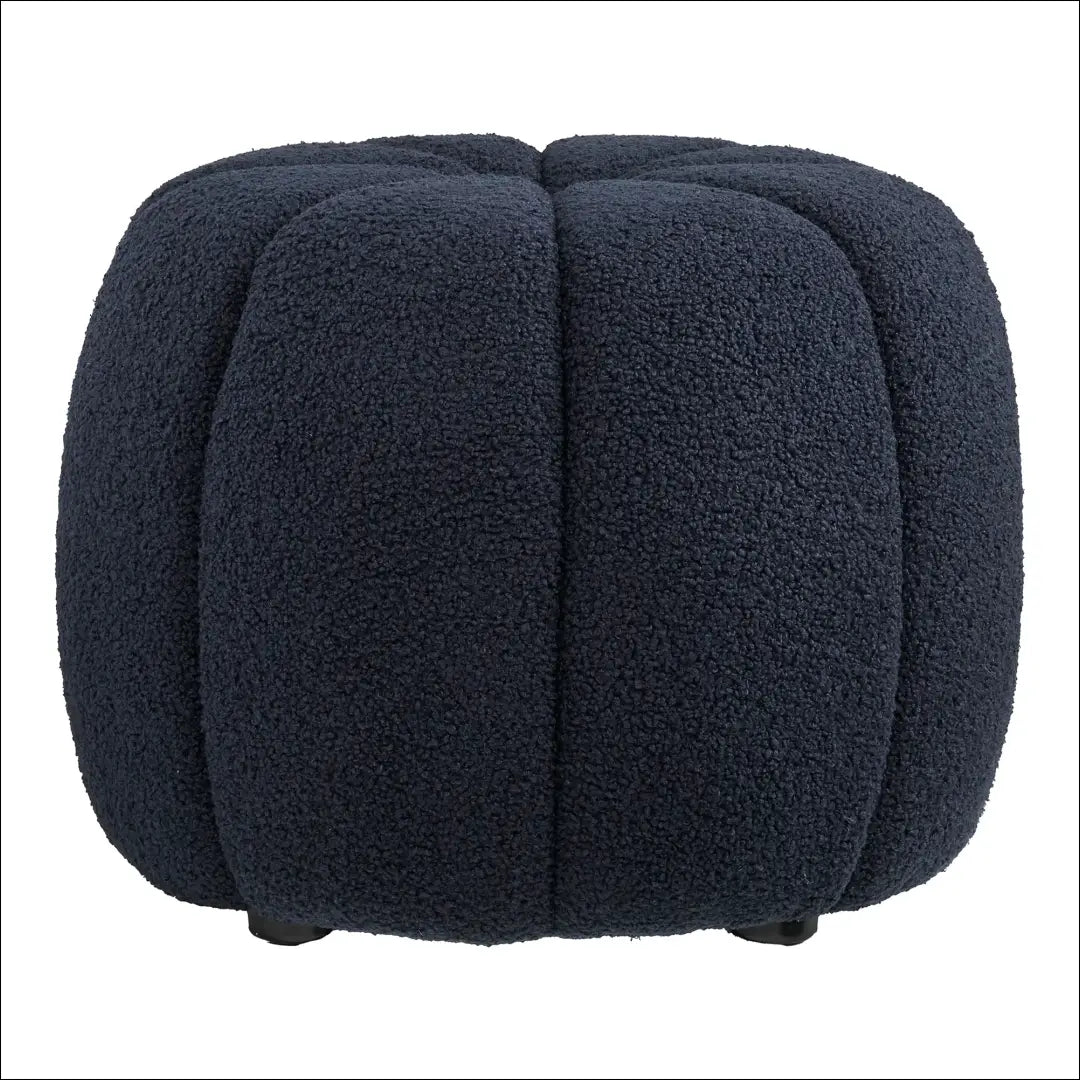 Pufas tamsiai mėlynas ø48x38 cm RD280 - €97 Save 15% 50-100, __label:Pristatymas 5-14 d.d., Navy, nordic, Poufs €50