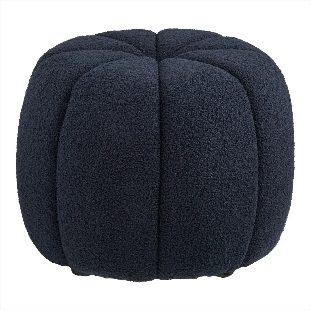 Pufas tamsiai mėlynas ø48x38 cm RD280 - €97 Save 15% 50-100, __label:Pristatymas 5-14 d.d., Navy, nordic, Poufs €50