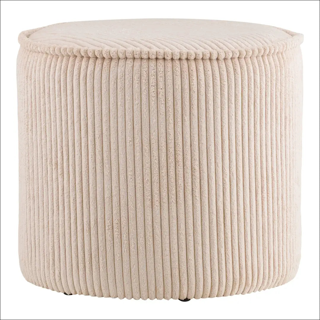 Pufas velvetas smėlio spalvos ø40x35 cm RD297 - €53 Save 15% 50-100, __label:Pristatymas 5-14 d.d., Bežinė, nordic,