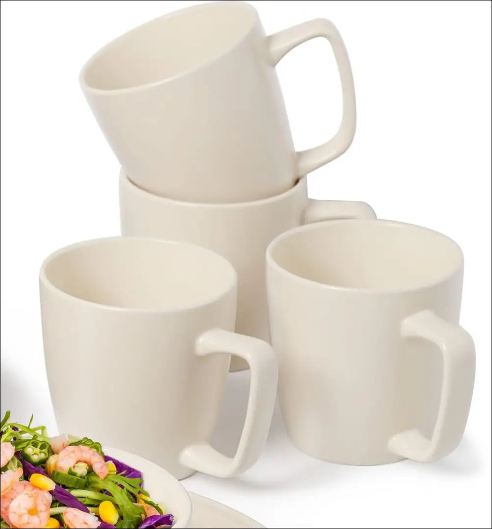 Puodelių komplektas (4vnt) DI12611 - €16 Save 50% __label:Pristatymas 1-2 d.d., color-smelio, indai, interjeras,