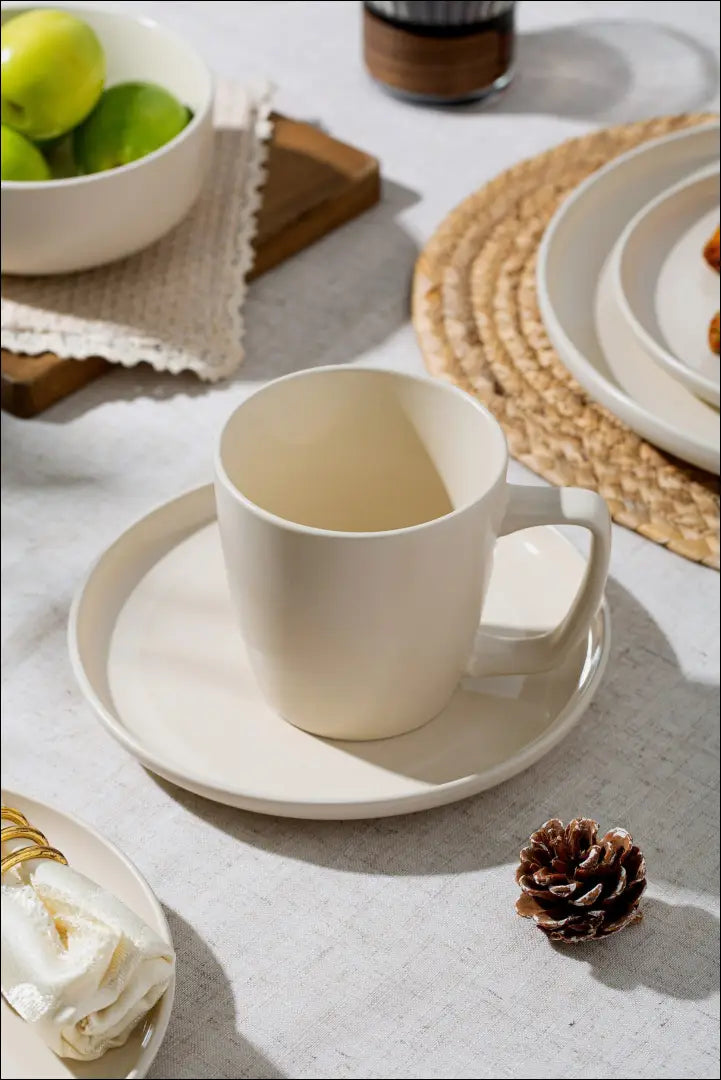 Puodelių komplektas (4vnt) DI12611 - €16 Save 50% __label:Pristatymas 1-2 d.d., color-smelio, indai, interjeras,