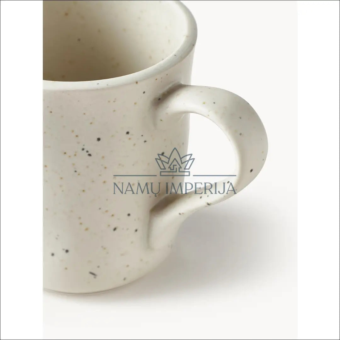 Puodelių komplektas (4vnt) DI7082 - €14 Save 65% __label:Pristatymas 1-2 d.d., color-balta, color-kremas, indai,
