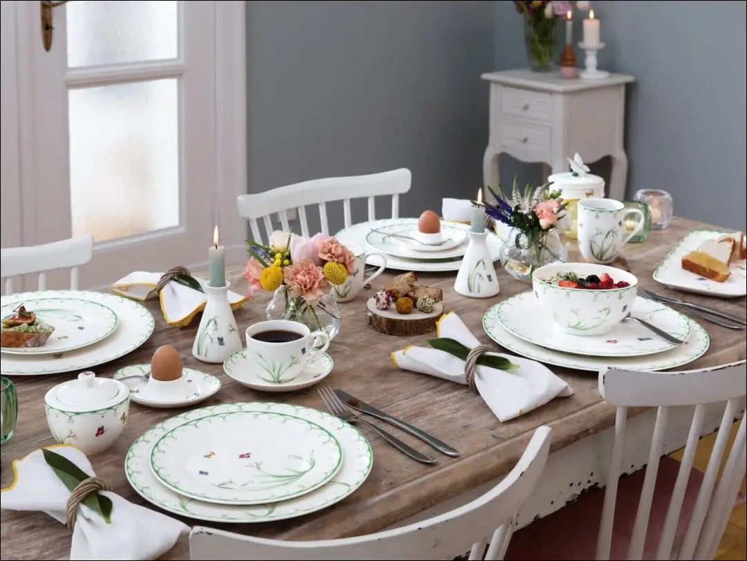 Puodelių su lėkštute komplektas (4vnt) “Villeroy&Boch” DI10857 - €41 Save 50% 25-50, __label:Pristatymas 1-2 d.d.,