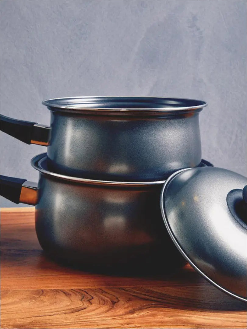 Puodų komplektas (5 dalys) DI10769 - €35 Save 50% 25-50, __label:Pristatymas 1-2 d.d., color-pilka, interjeras, kita