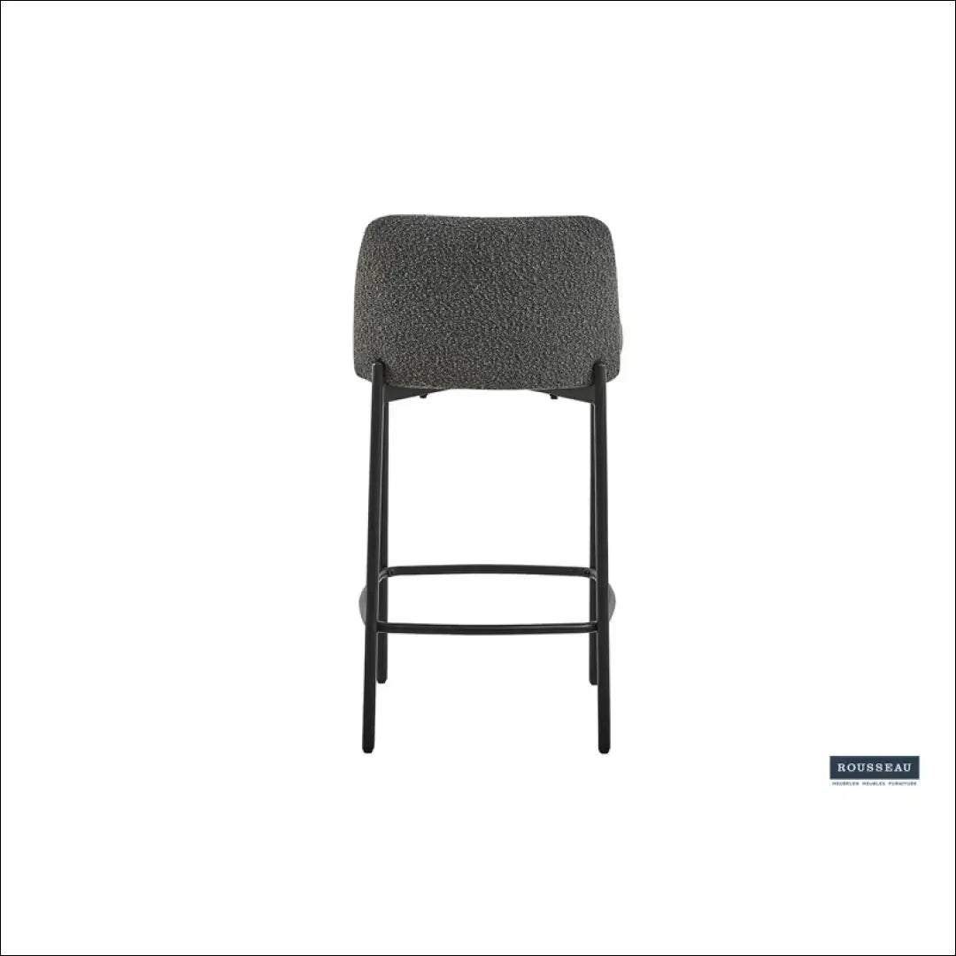 Pusbario kėdė VI864 - €76 Save 60% 50-100, __label:Pristatymas 1-2 d.d., baro-kedes, boucle, color-pilka €50 to €100