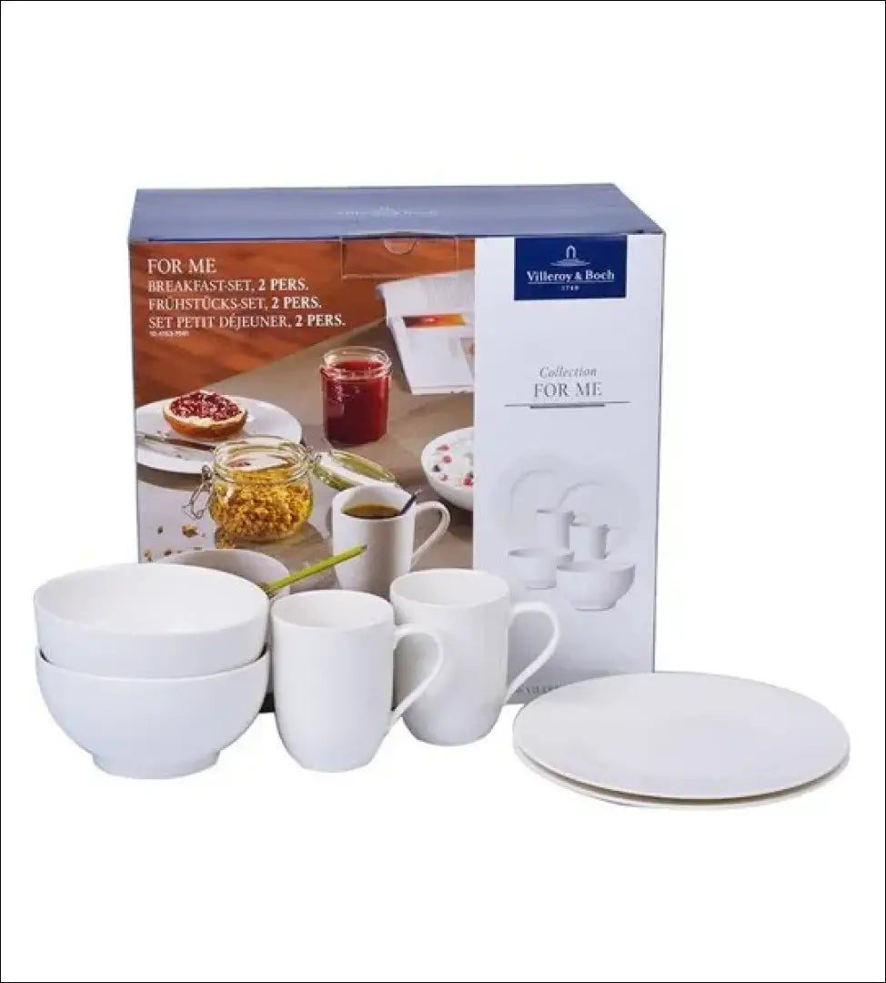 Pusryčių komplektas 2 asmenims „Villeroy-Boch” DI10718 - €55 Save 50% 50-100, __label:Pristatymas 1-2 d.d.,