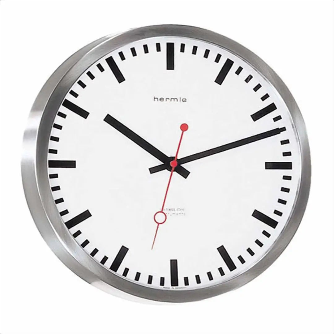 Radijo bangomis valdomas sieninis laikrodis Hermle 30 cm DA0145 - €88 Save 55% 50-100, __label:Pristatymas 1-2 d.d.,