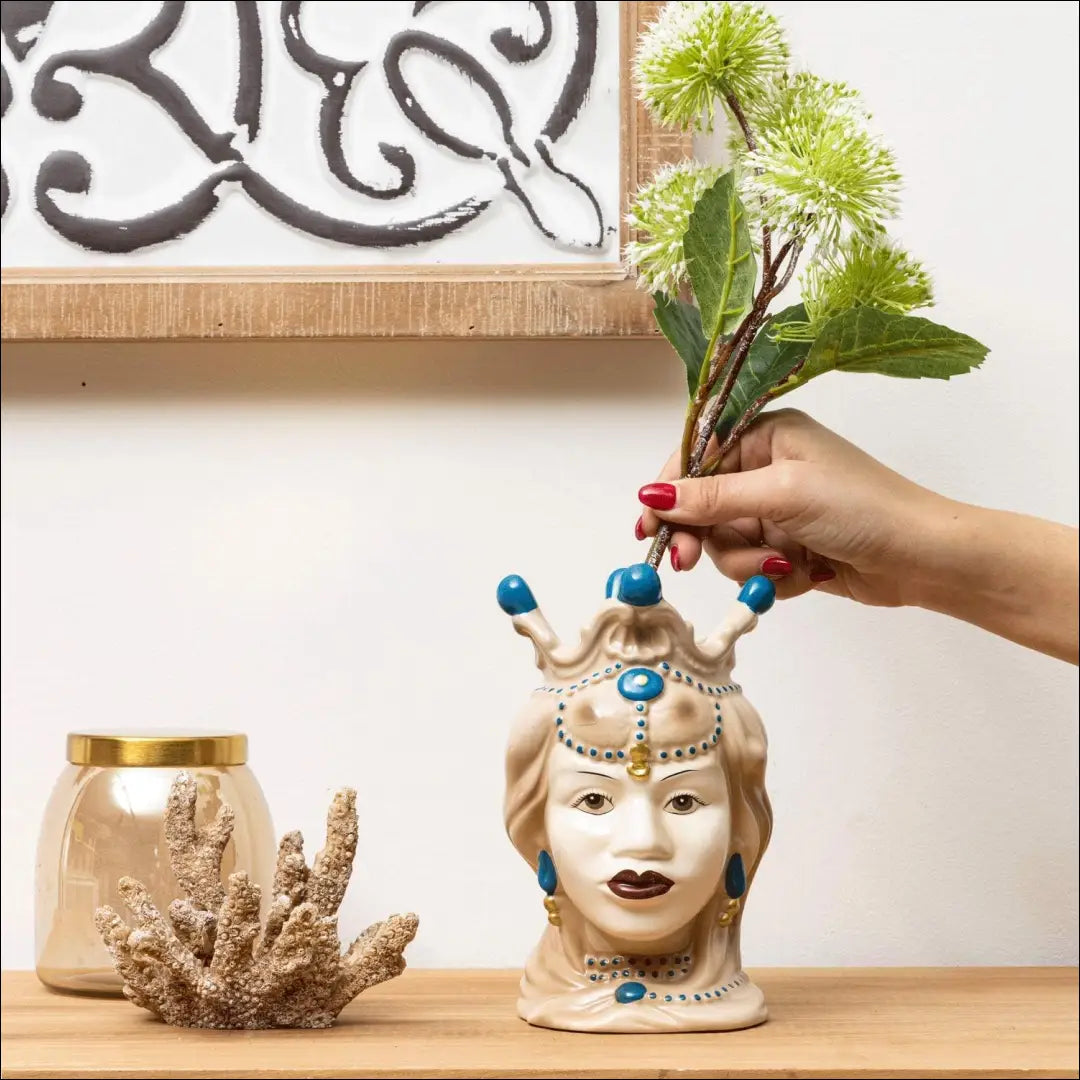 Rankomis tapyta vaza DI10721 - €45 Save 50% 25-50, __label:Pristatymas 1-2 d.d., color-marga, color-margas,