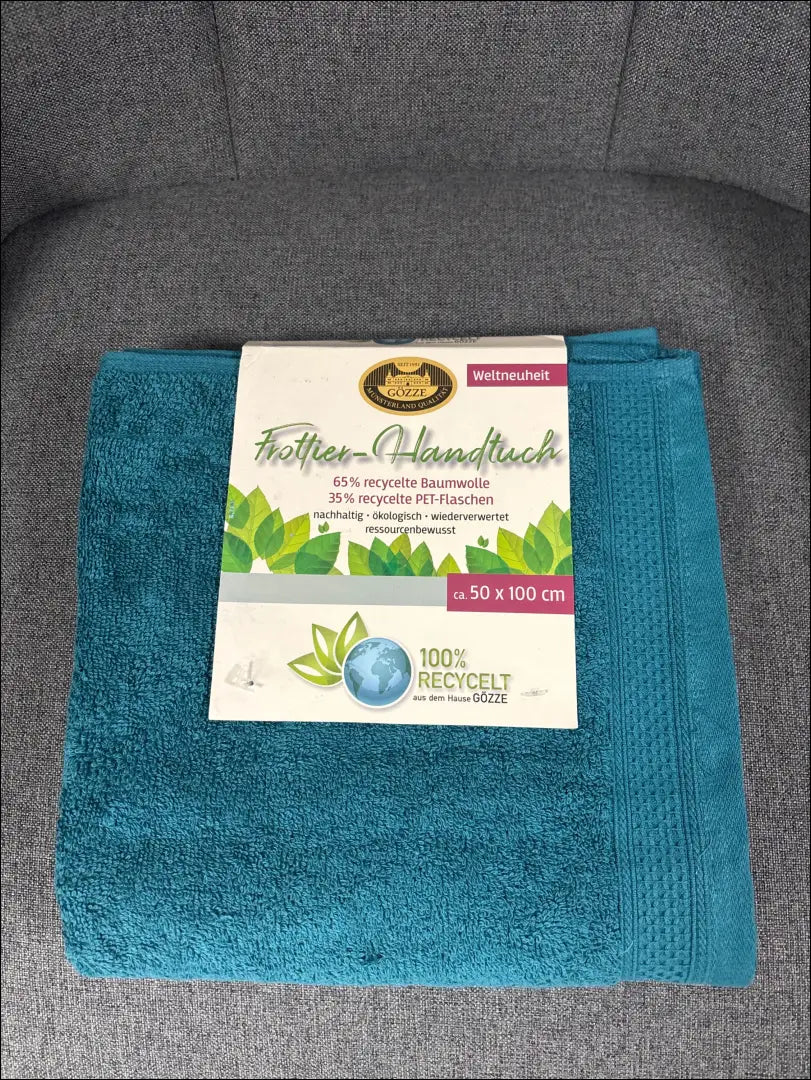 Rankšluostis (50x100cm) DI11022 - €9 Save 50% __label:Pristatymas 1-2 d.d., color-turkis, material-medvilne,