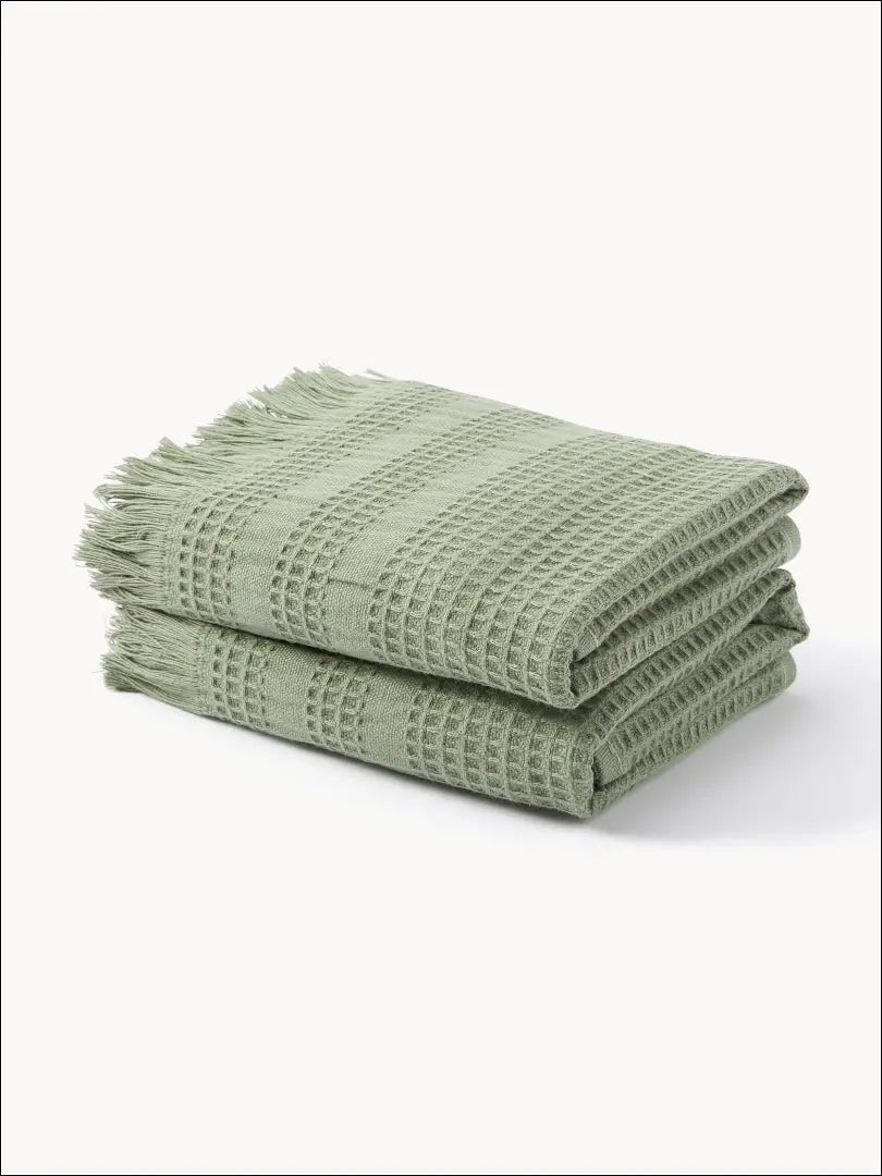 Rankšluostukų komplektas (2vnt) DI9882 - €5 Save 55% __label:Pristatymas 1-2 d.d., color-zalia, material-medvilne,