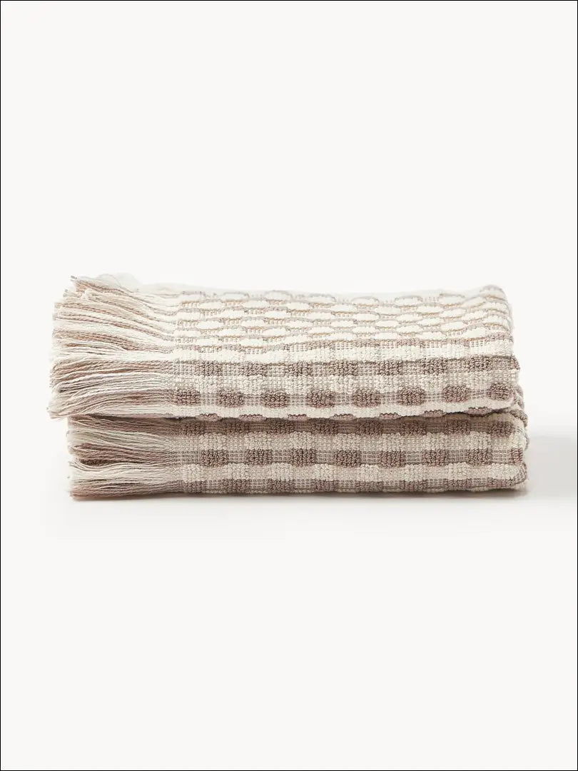 Rankšluostukų komplektas (2vnt) DI9886 - €6 Save 55% __label:Pristatymas 1-2 d.d., color-balta, color-smelio,