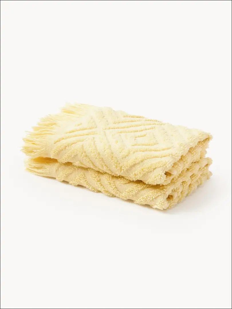Rankšluostukų komplektas (2vnt) DI9892 - €6 Save 55% __label:Pristatymas 1-2 d.d., color-geltona, material-medvilne,