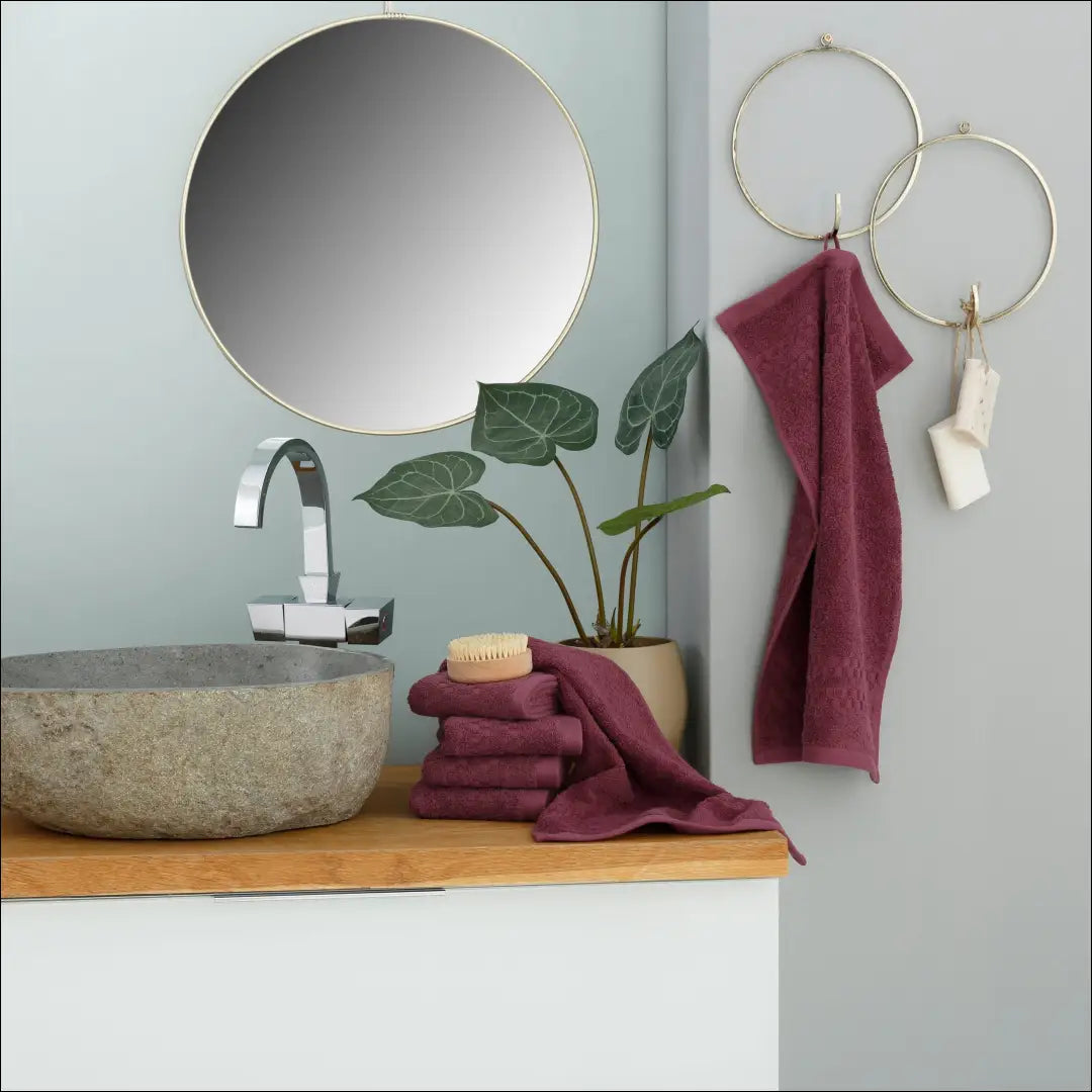 Rankšluostukų komplektas (4vnt) DI12301 - €9 Save 50% __label:Pristatymas 1-2 d.d., color-raudona, material-medvilne,