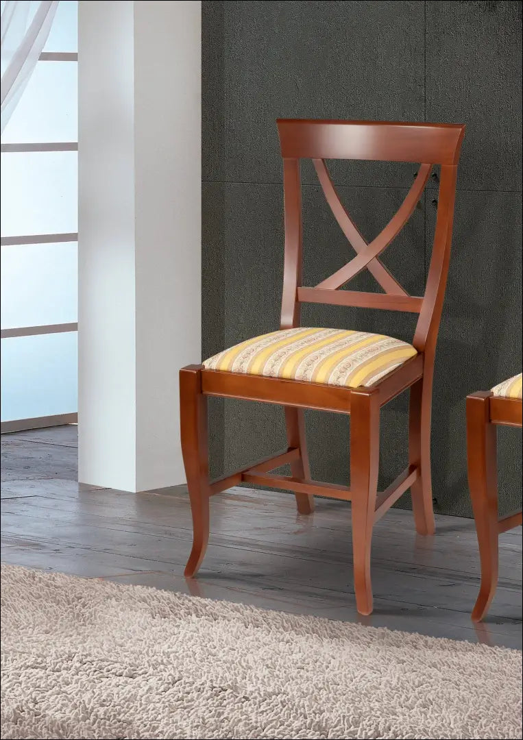 Rankų darbo kėdė VI1200 - €150 Save 50% 100-200, __label:Pristatymas 1-2 d.d., color-geltona, color-ruda,