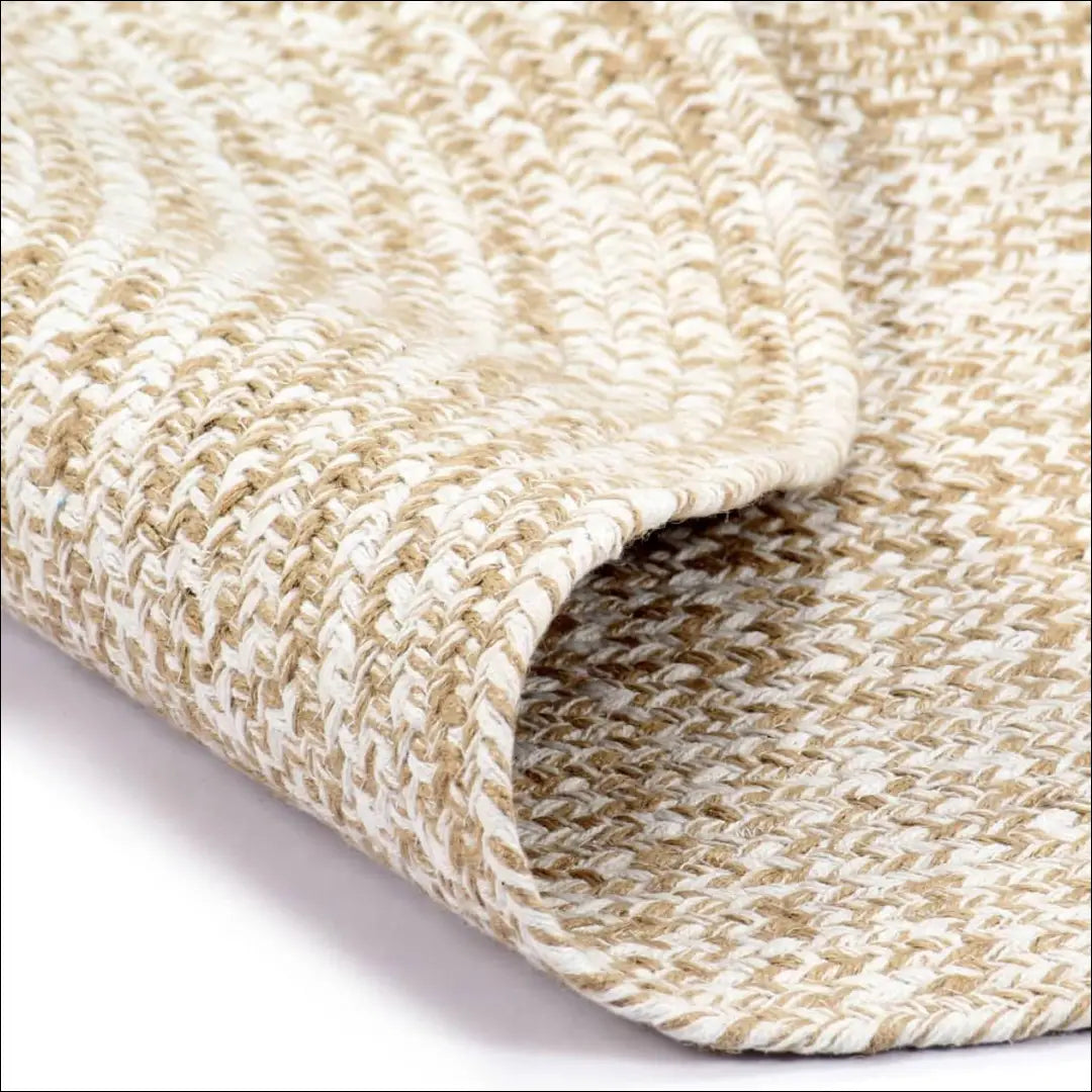 Rankų darbo kilimas RU1421 - €158 Save 50% 100-200, __label:Pristatymas 1-2 d.d., apvalus, color-smelio, kilimai 240 cm