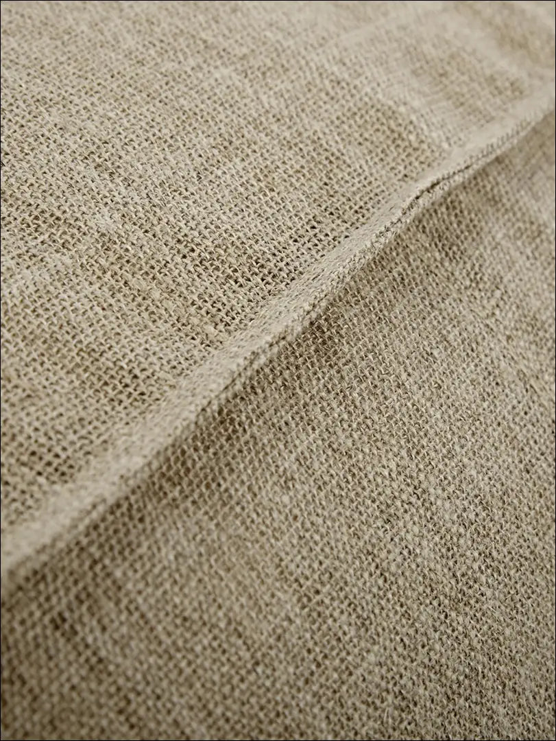 Rankų darbo pufas MI142 - €56 Save 70% 50-100, __label:Pristatymas 1-2 d.d., color-smelio, material-linas, minksti €50