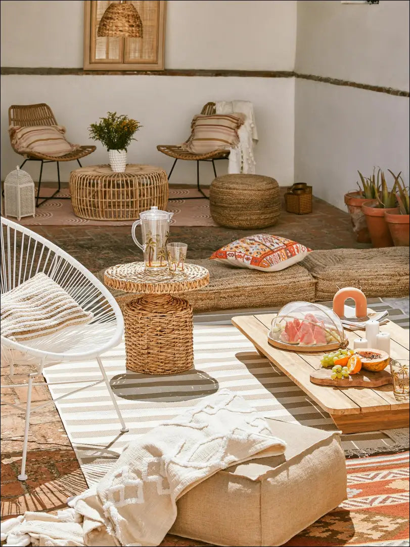 Rankų darbo pufas MI142 - €56 Save 70% 50-100, __label:Pristatymas 1-2 d.d., color-smelio, material-linas, minksti €50