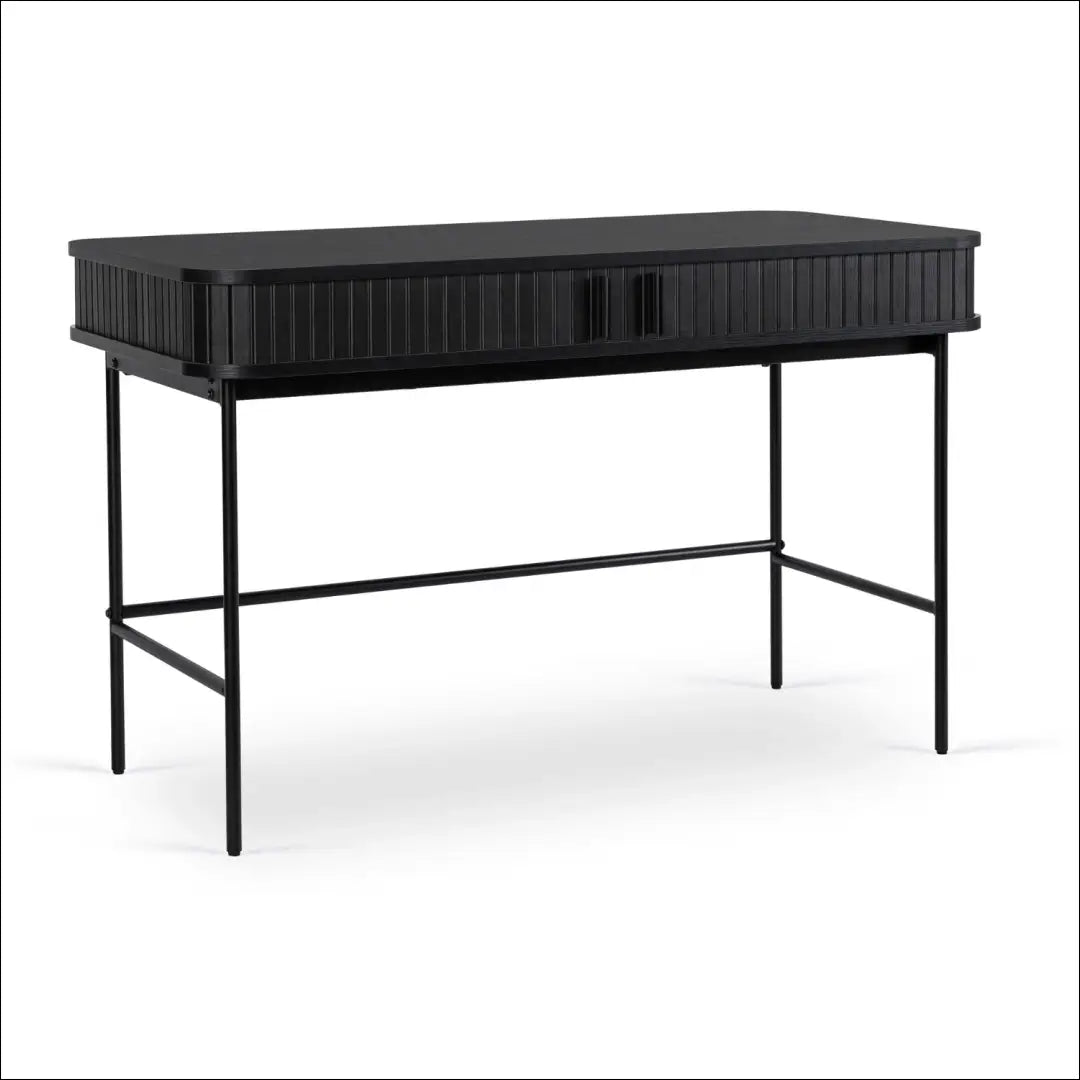 Rašomasis stalas iš MDF juodos spalvos 120 cm TE347 - €240 Save 15% __label:Pristatymas 5-14 d.d., elite, over-200,