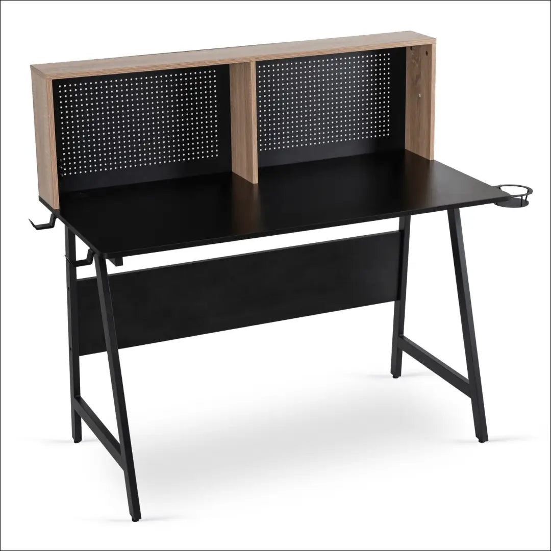 Rašomasis stalas iš MDF juodos spalvos / ąžuolo 138,5 cm TE352 - €98 Save 15% 50-100, __label:Pristatymas 5-14 d.d.,