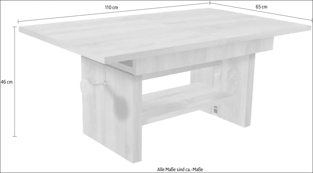 Reguliuojamas kavos staliukas - transformeris SI2024 - €100 Save 65% 100-200, __label:Pristatymas 1-2 d.d., color-ruda,