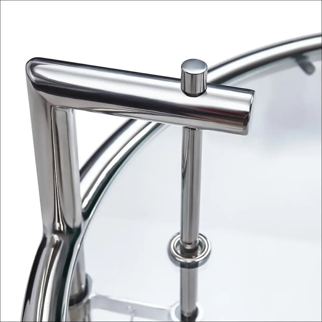 Reguliuojamo aukščio šoninis staliukas SI1918 - €160 Save 50% 100-200, __label:Pristatymas 1-2 d.d., color-sidabrine,