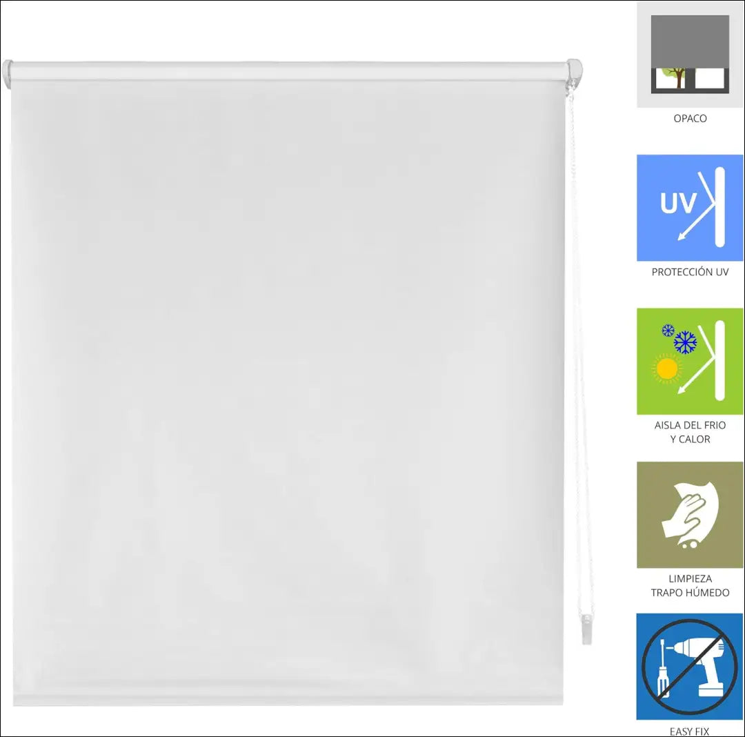 Roletas DI7341 - €20 Save 65% __label:Pristatymas 1-2 d.d., color-balta, material-poliesteris, spalva-balta, tekstile
