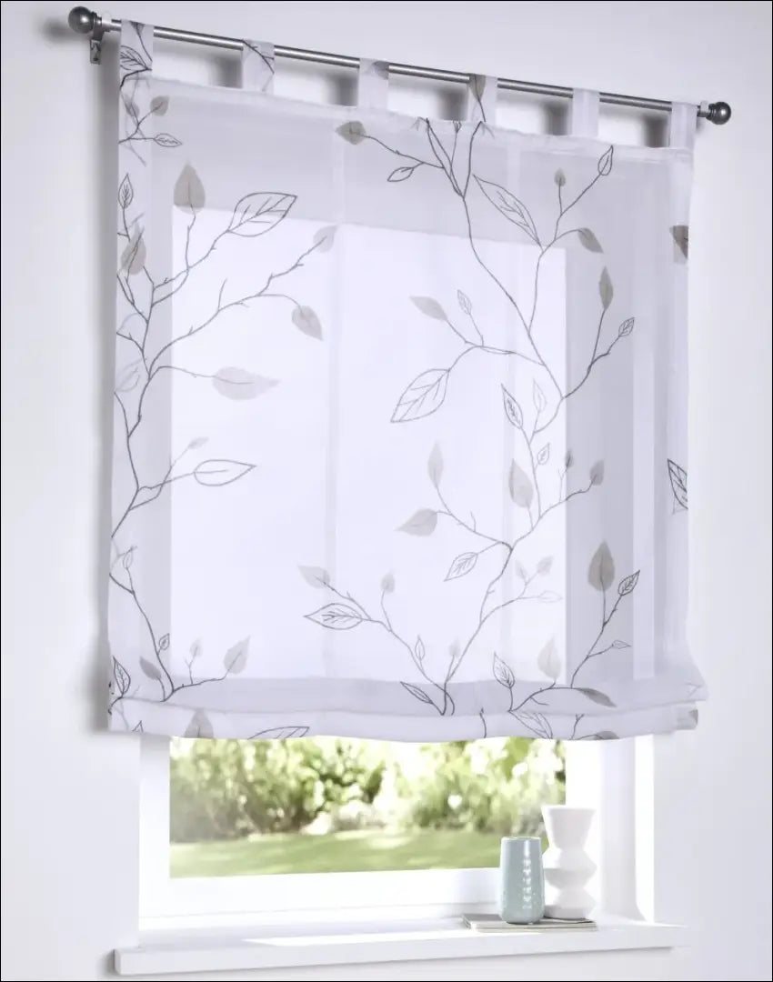 Romanetė su kilpelėmis DA373 - €16 Save 50% __label:Pristatymas 1-2 d.d., tekstile, under-25, uzuolaidos Iki €25