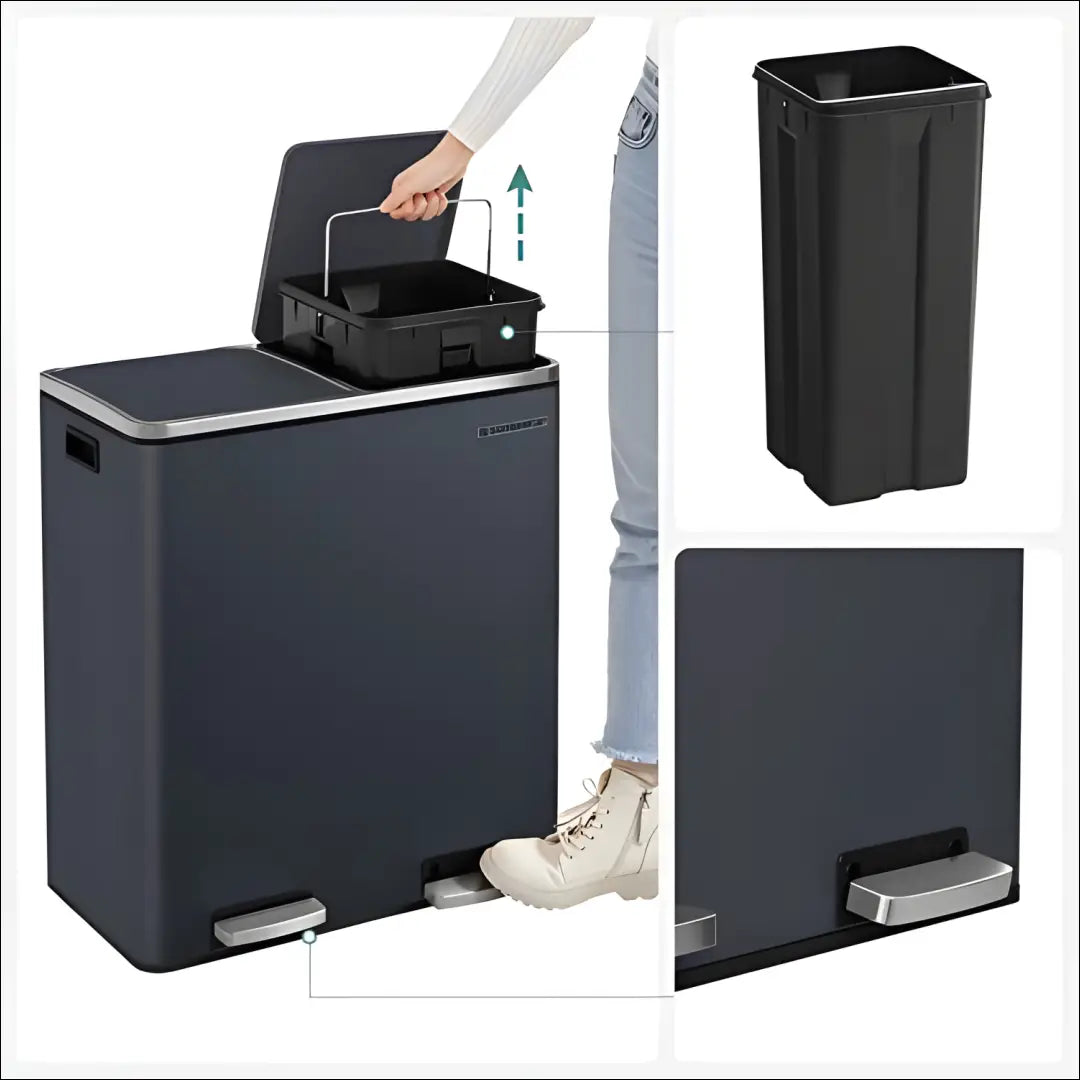 Rūšiavimo šiukšliadėžė SM1444 - €208 Save 40% __label:Pristatymas 5-14 d.d., notouch30, over-200, siuksliadeze, song