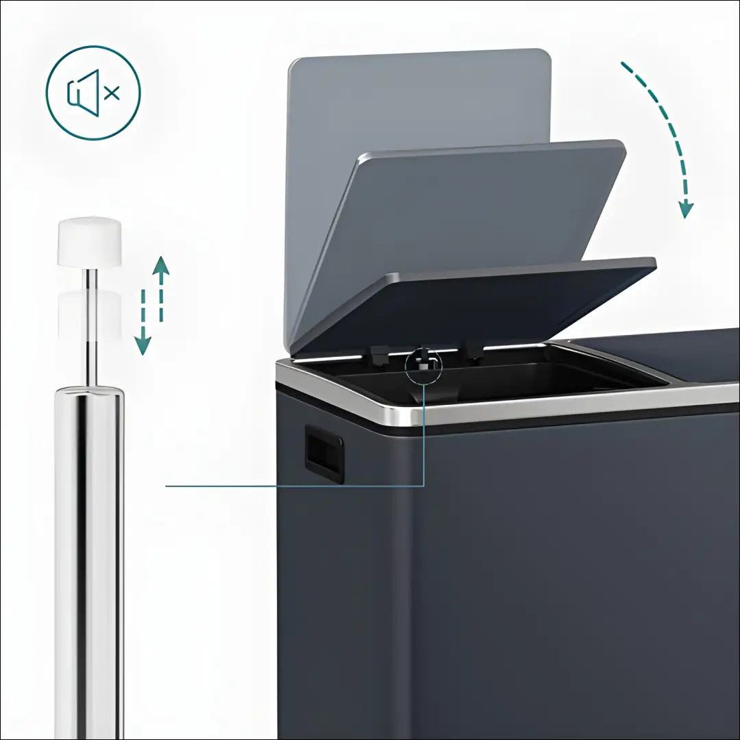 Rūšiavimo šiukšliadėžė SM1444 - €208 Save 40% __label:Pristatymas 5-14 d.d., notouch30, over-200, siuksliadeze, song